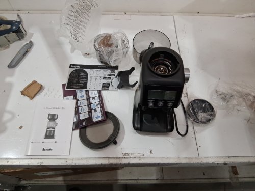 BREVILLE THE SMART GRINDER PRO - 18OZ BEAN CAPACITY - BLACK TRUFFLE (MODEL: BCG820BTR1bca) image 4