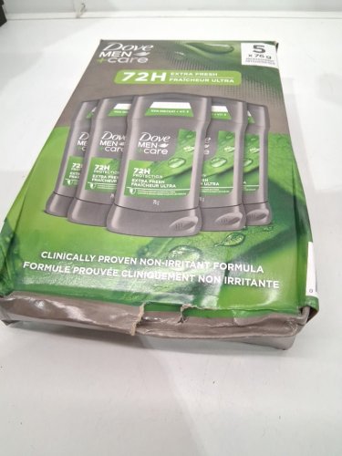 5PK DOVE MEN+CARE extra fresh  72 hour non irritant moisturizing deodorant stick - 76G each image 3