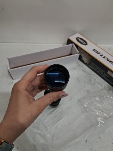 PINTY Red Green Rangefinder Illuminated Optical Rifle Scope - 3-9x40 - BLACK (model: MIO394000) image 3