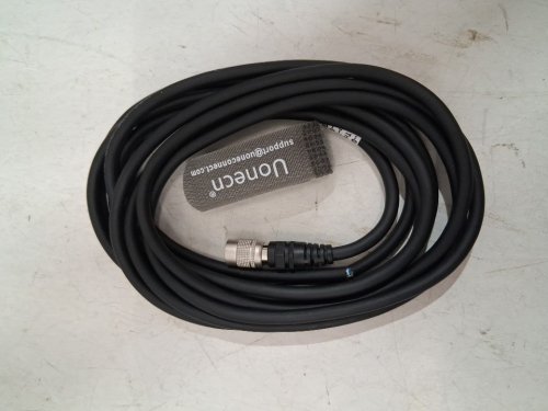 UONECN HIGH FLEX HIROSE OPEN END MALE PLUG POWER CORD for Basler AVT GIGE Sony CCD Industrial Camera - 6-PIN 3 METER - BLACK image 2