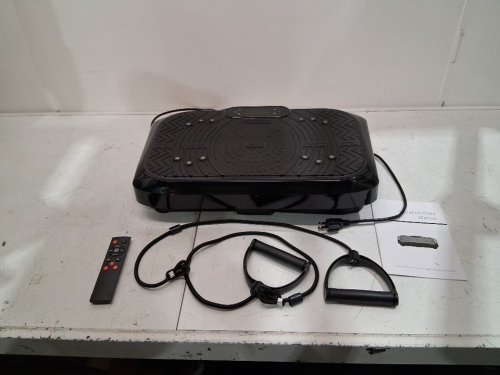 TEAVNO VIBRATION PLATE - 450LB MAX - BLACK image 3
