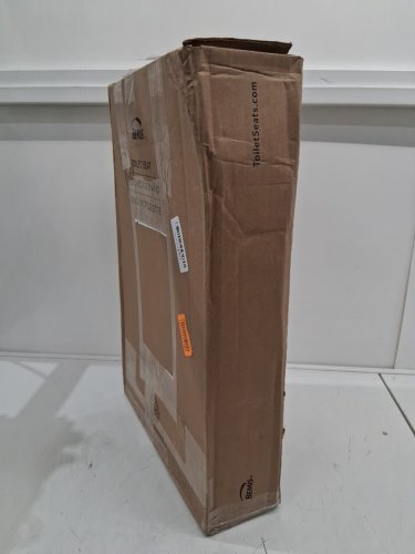bemis elongated enameled wood toilet seat - 17" x 14" - white - (model: 1400tta 000) image 4