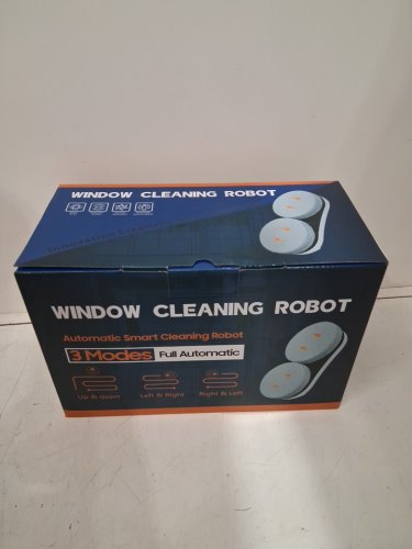 FULLY AUTOMATIC Window Cleaner Robot with Water Spray-3 CLEANING MODES -5600Pa-8 Pads-WHITE image 2