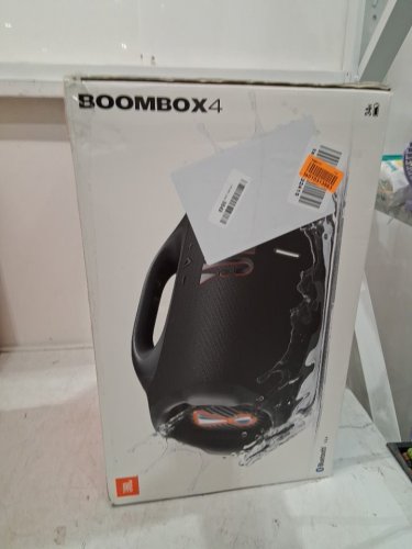 JBL Boombox 4 waterproof portable bluetooth speaker with AI Sound Boost - black (model: JBLBOOMBOX4BLKAM) image 2