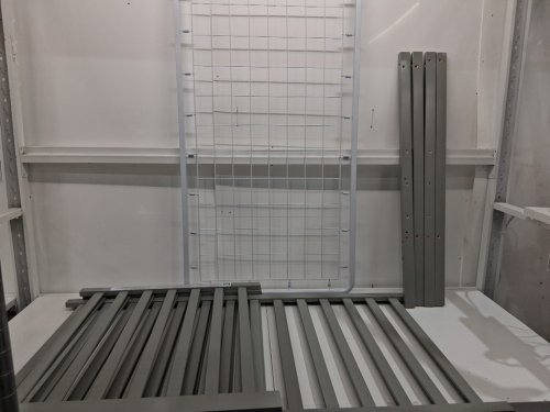 Dream On Me Synergy 5-in-1 Convertible Crib - 53" x 29" x 39" - COOL GREY - (MODEL: ‎657-cg) image 4