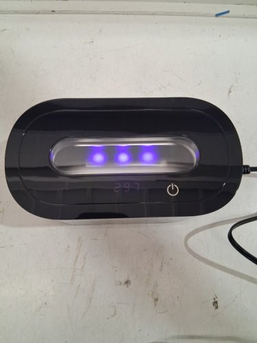 COMPACT TOUCH- CONTROL ULTRASONIC CLEANER - 350ML - BLACK (MODEL: M9B3301) image 3