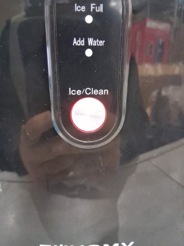 Euhomy Countertop Nugget Ice Maker - Makes 26lbs in a day - black (Model: IM002-NBL-CAEH) image 6