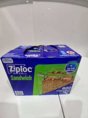 4PK ZIPLOC EASY-OPEN SEAL TOP SANDWICH BAGS - 150 PER BOX (600 TOTAL) (MODEL: 1678750) image 2