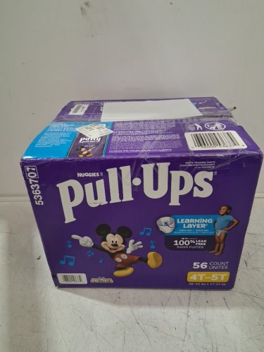 56PK HUGGIES PULL-UPS POTTY TRAINING UNDERWEAR - 4T-5T - MICKEY image 4