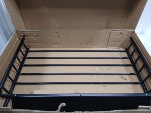 MAXXHAUL UNIVERSAL HEAVY DUTY STEEL ROOF RACK - 64" x 39" x 6" - black (MODEL: 50506) image 4