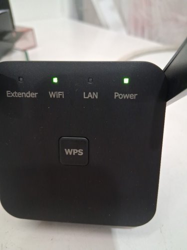 wifi extender/repeater WITH ETHERNET PORT - 300MBPS - black image 4