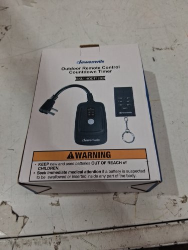 Outdoor Photocell Light Timer Outlet with Remote Control (Dusk to Dawn Sensor) Countdown Heavy Duty 2 Grounded Electrical Switch Plug, 30 Meters, Weatherproof, 15A, UL Listed image 5