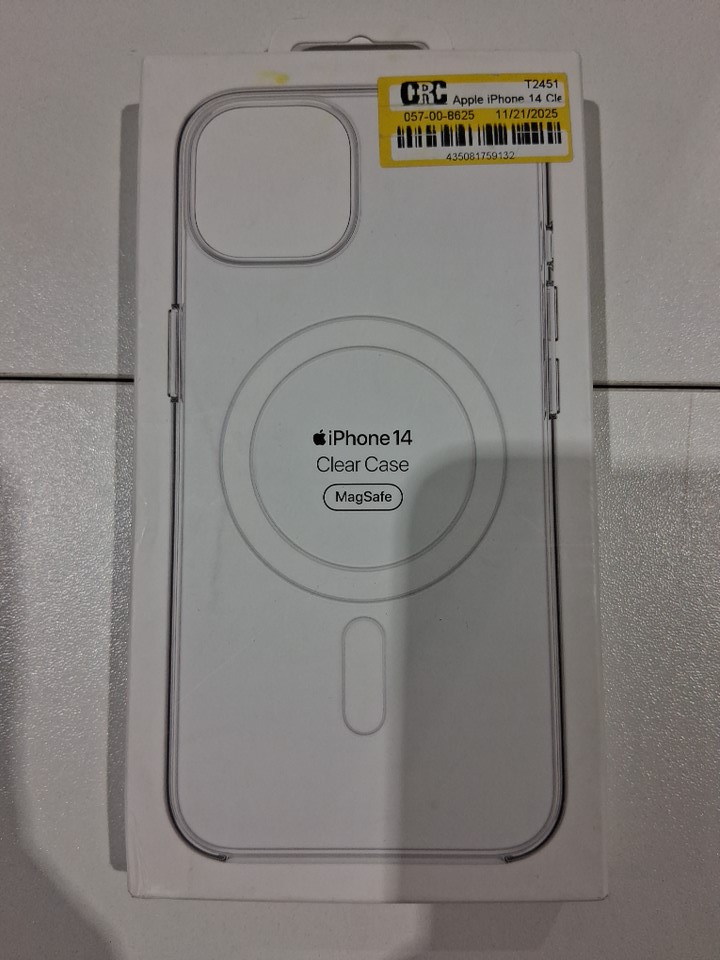 Apple MagSafe Case for iPhone 14 - Clear (model: A2914) image 2
