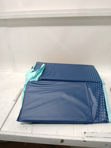 foldable non-inflatable swimming pool - 118" - blue image 3