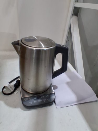 NINJA PRECISION TEMPERATURE ELECTRIC KETTLE - 7 CUP CAPACITY - BRUSHED STAINLESS STEEL (MODEL: KT200C) image 3