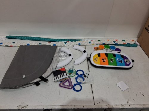 BABY EINSTEIN 4-IN-1 KICKIN' TUNES MUSIC ACTIVITY GYM PLAY MAT - MULTICOLOUR (MODEL: 11749-BBWS) image 3