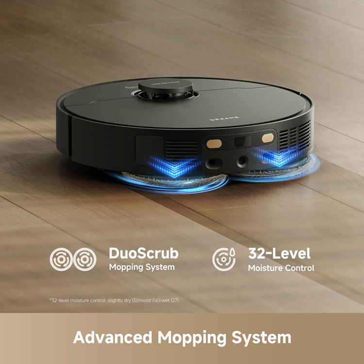 DREAME L40 Ultra Gen 2 Robot Vacuum and Mop - 25,000Pa Suction, Voice & App Control - WHITE - (Model: RLL53SE) image 4