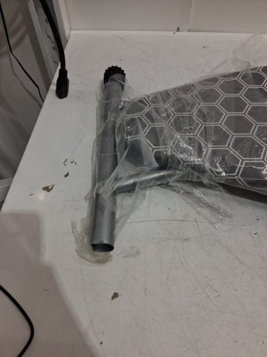 full size foldable & adjustable ironing board - 48" - grey/white honeycomb image 4