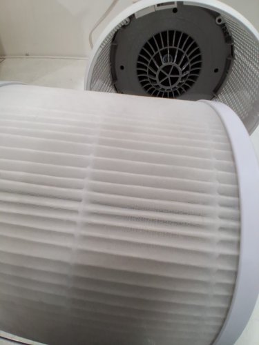 levoit large room air purifier with hepa sleep mode - white (model: core300) image 4