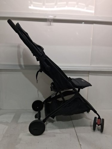 PYLE JOVIAL PORTABLE FOLDING BABY STROLLER - BLACK (MODEL: JPC20BK) image 4