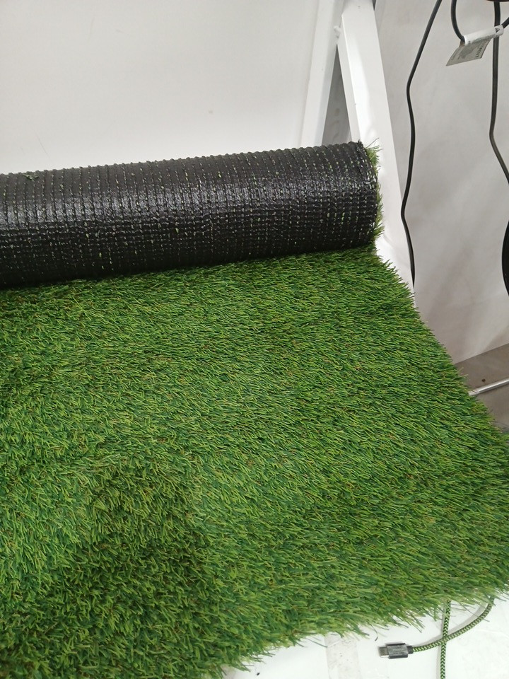 VEVOR artificial grass turf for outdoor patio lawn decoration - 10ft x 3ft - green/black image 4