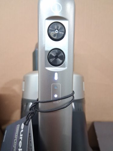 Eureka Cordless Rechargeable 3-IN-1 Stick Vacuum Cleaner WITH CLEANING STATION & ANTI-TANGLE NOZZLE FOR ALL FLOORS - GREY/PURPLE (MODEL: NEC490SE) image 8