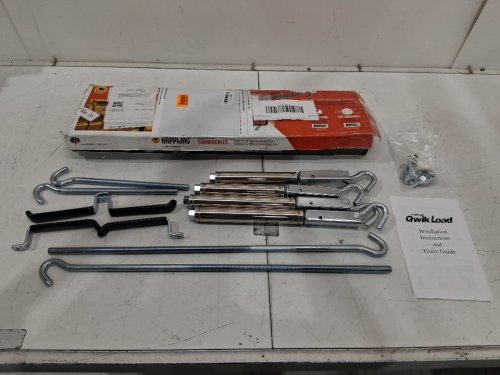 4pc HAPPIJAC QWIK-LOAD TURNBUCKLES - 2 FRONT AND 2 REAR BARRELS - 5000lbs max  STAINLESS STEEL (MODEL: 182895) image 2