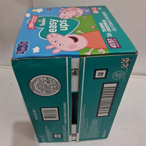 86PK PAMPERS Easy Ups DISPOSABLE Training Underwear - 4T-5T - PEPPA pig image 4