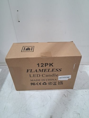 12PK FLAMELESS CANDLE LED WITH REMOTE CONTROL image 2