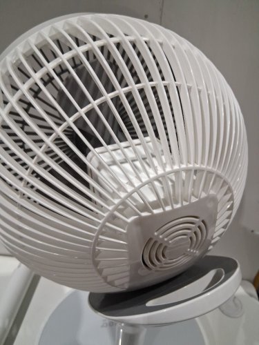 Woozoo 360° Pedestal 12-SPEED Air Circulator - ADJUSTABLE HEIGHT 21" TO 40" - WHITE (Model: STF-360DC/1747373) image 6