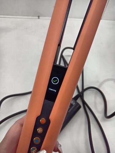 dyson airstrait wet to dry hair straightener - LIMITED EDITION APRICOT/ TOPAZ  (model: ht01) image 7