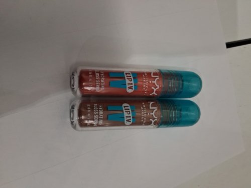 2PC NYX Professional Makeup Lip IV Hydrating Gloss - burst that tang/ splashin spice - 5ml/each image 2