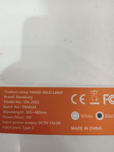 Denabuty UV Light for Gel Nails, Mini U V LED Nail Lamp Handheld with Stand - Violet (MODEL: DN-2303) image 4