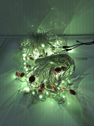 XINKAITE PERMANENT OUTDOOR LED/CHRISTMAS LIGHTS WITH 250 LED - 500FT - MULTICOLORED image 4