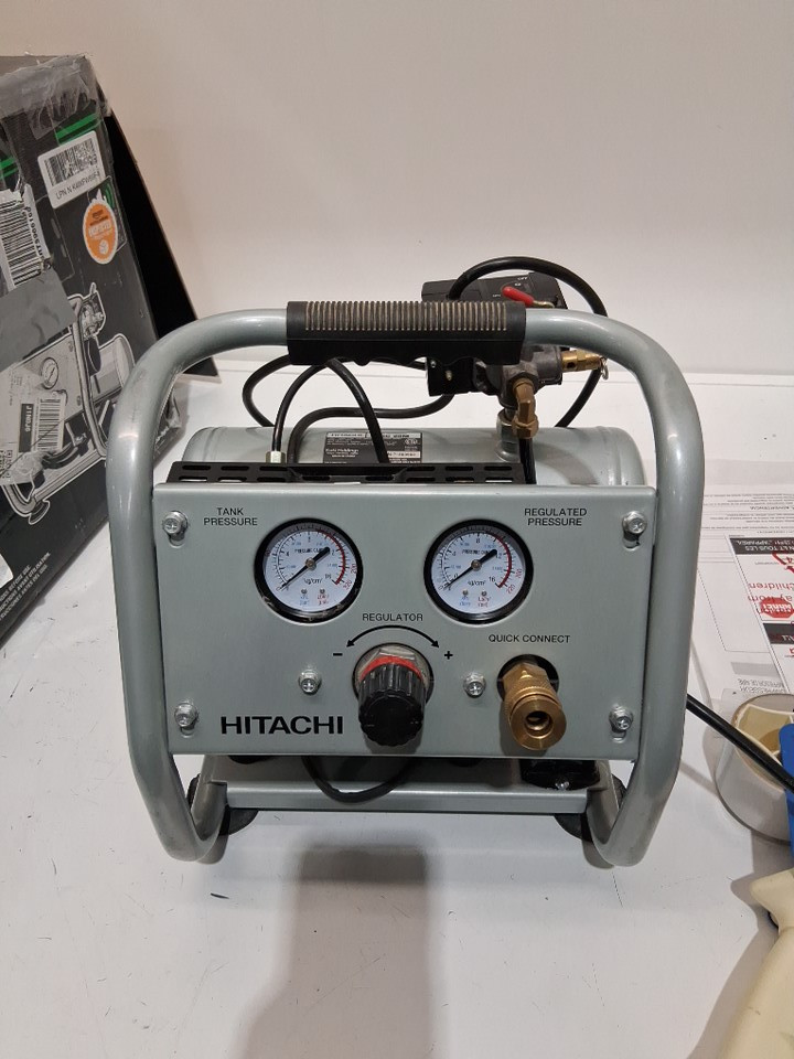 portable Quiet Air Compressor Universal Quick Coupler - 1GAL Oil - 59dB image 3