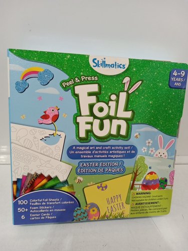 Skillmatics Peel and Press Foil Fun with foam stickers and foil sheets - Easter Edition image 3