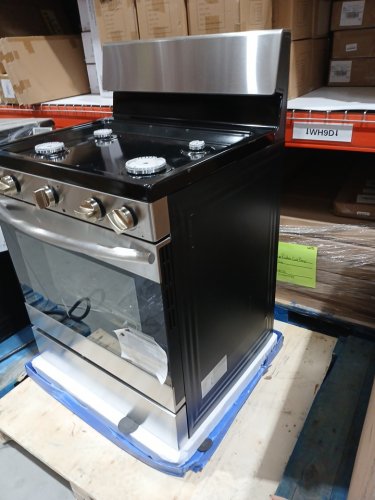 Element Stainless Steel Gas Range Stove and Oven - 30" - 5 Cu.FT - Silver/Black (Model: egr34mses-ca) image 6