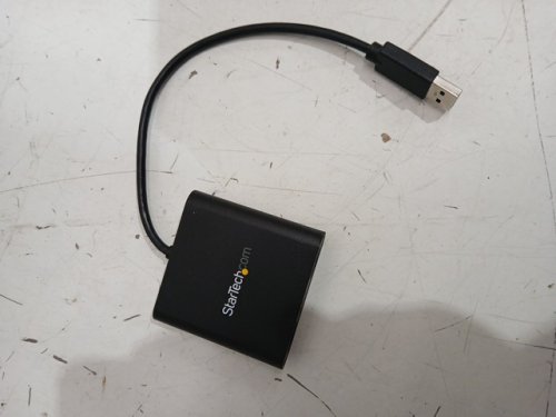 StarTech.com USB 3.0 to Dual HDMI 4K Adapter Monitor Converter for Windows - 60HZ - Black - (model: USB32HD2) image 3
