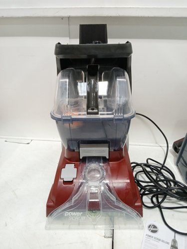 HOOVER POWER SCRUB DELUXE CARPET CLEANER/SHAMPOOER - RED (MODEL: FH50150VCD) image 4