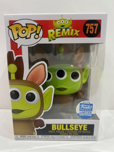 Funko pop! **funko limited edition** remix - bullseye vinyl figure (#758) image 2