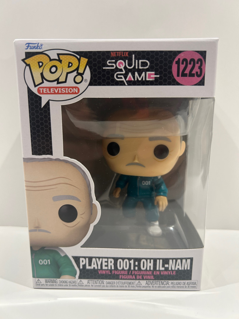 Funko pop! Television: squid game - player 001 : oh li-nam vinyl figure (#1223) image 2