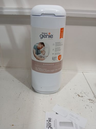 Diaper Genie Essence Pail with 18 Easy Roll Refill Bags - 23" - white (model:‎I000908) image 3