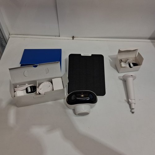 reolink argus 4 pro Smart 4K ColorX Dual-Lens Solar/Battery Camera with 180° Panorama - white/black (model: b740x) image 3