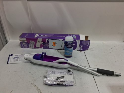 Swiffer PowerMop Super Multi-Surface Mop & mop pads - purple/white image 2