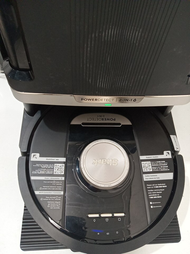 SHARK POWERDETECT 2-IN-1 ROBOT VACUUM AND MOP WITH NEVERTOUCH PRO BASE - SELF EMPTYING, SELF REFILLING AND SELF CLEANING BAGLESS ROBOT VAC - BLACK (MODEL: RV2820ZECA) image 6