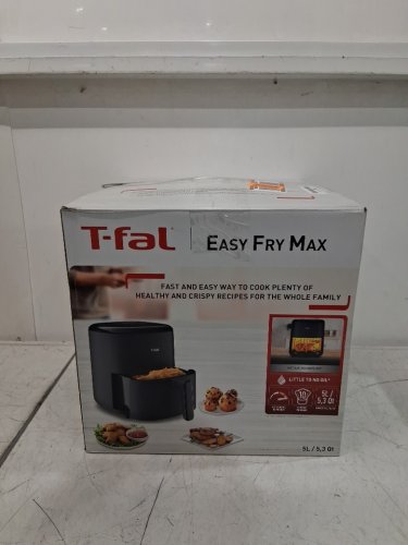 T-fal Easy Fry Grill & Steam Air Fryer with Auto Cooking Programs - 3l - grey - (model: Serie lf19-p) image 2
