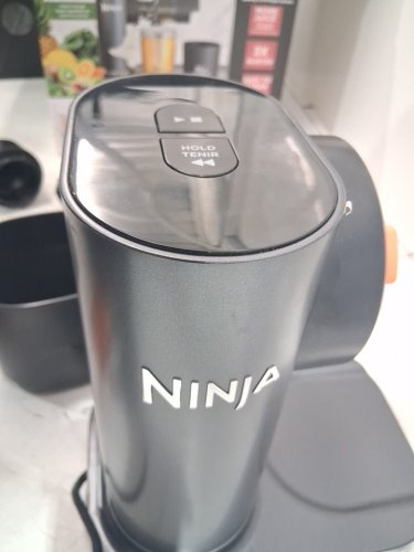 ninja neverclog Powerful Compact Slow Juicer with Total Pulp Control - 24oz - grey/black (JC151C) image 7