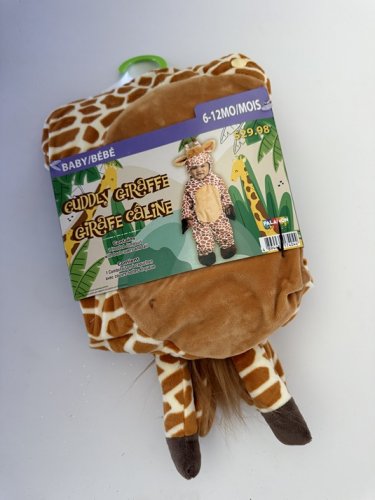 BABY PALAMON CUDDLY GIRAFFE COSTUME - 6-12M - BROWN (STYLE: 1538) image 2