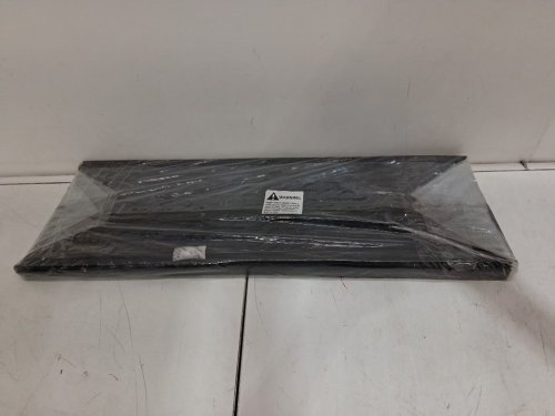 6pk Rubber-Cal Chelsea Rubber Stair Tread Cover - 9.75" x 29.75" - black (modeL: 10-104-023) image 2