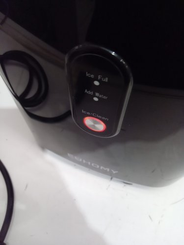 Euhomy Countertop Nugget Ice Maker - Makes 34lbs in a day - Black (Model: IM-12S / IM002-NBL-CAEH) image 9